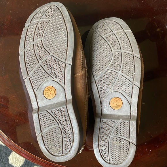 Timberland Earthkeepers Anti-Fatigue Men’s Brown Leather Stitching Loafers Sz 9 - Picture 7 of 7